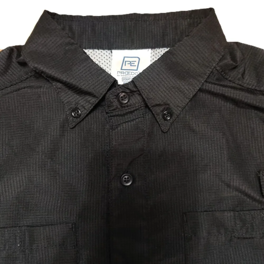 PFG South Carolina Gamecocks Fishing Shirt Small Black Short Sleeve Button Up
